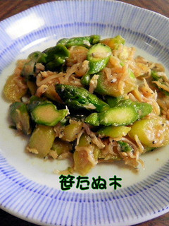 アスパラとシラスの常備菜-レシピのメイン写真