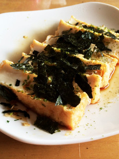磯の香のあっさり厚揚げ-レシピのメイン写真