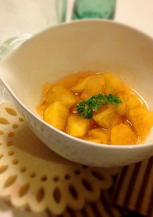 材料2つ*リンゴのコンポート*-レシピのメイン写真