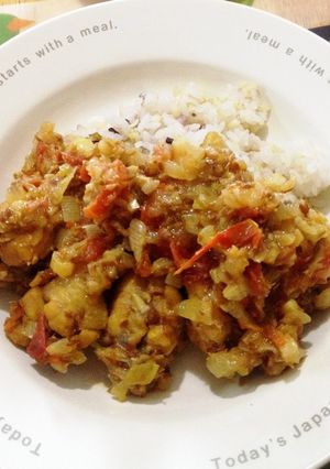 簡単！コロンビア料理 ギサド デ ポーヨ-レシピのメイン写真