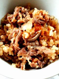 炊飯器de簡単☆牛めし♡-レシピのメイン写真