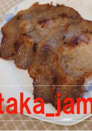 簡単不思議！豚ロースの醤油漬け焼き-レシピのメイン写真