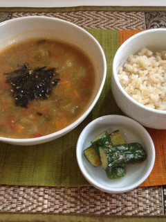 ベジ糀&塩麹糀 根菜カレースープ-レシピのメイン写真