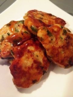 ズボラな青ネギつくね照り焼き-レシピのメイン写真