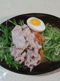 豚しゃぶのせ冷麺-レシピのメイン写真