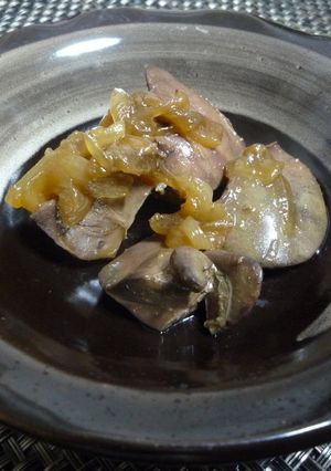 めんつゆで簡単！鳥レバーの甘辛煮-レシピのメイン写真