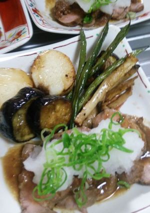 和風ローストポーク梅風味-レシピのメイン写真