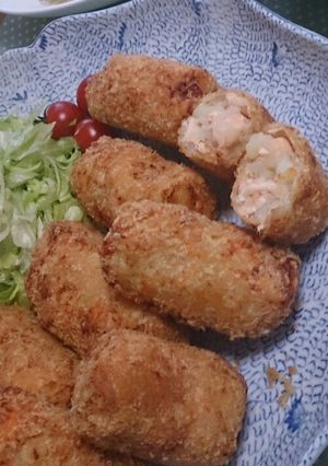 鮭コロッケ-レシピのメイン写真