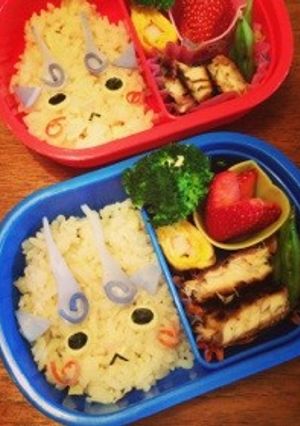キャラ弁♪コマさん♪-レシピのメイン写真