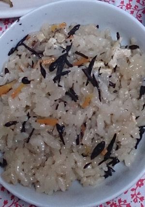ひじきご飯-レシピのメイン写真