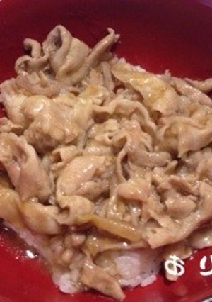 ❤️豚バラ丼❤️-レシピのメイン写真