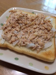 ツナ玉トースト-レシピのメイン写真