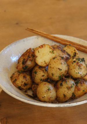 新じゃがのにんにくマヨ炒め-レシピのメイン写真