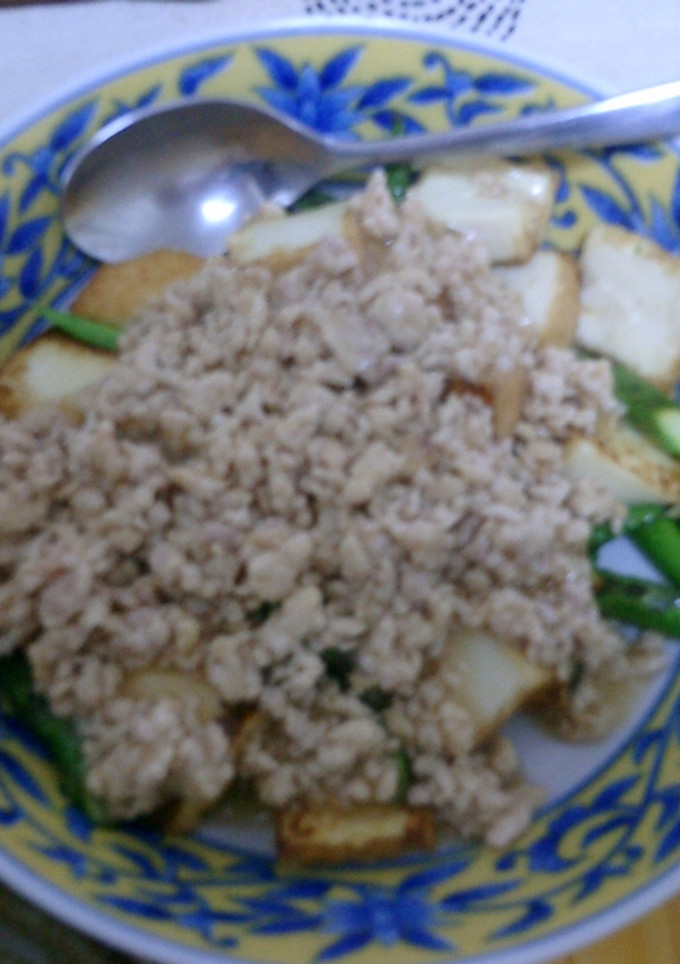 アスパラと厚揚げの鶏あんかけ-レシピのメイン写真