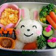 キャラ弁*にんじんを持ったうさぎちゃん