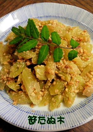 ふきのごま和え-レシピのメイン写真
