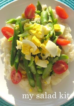 アスパラの春色サラダ-レシピのメイン写真