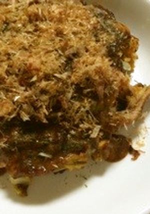 クセになる！豚キムチチーズお好み焼き-レシピのメイン写真