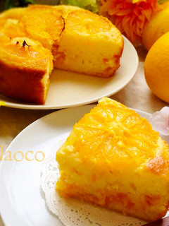 簡単ヘルシー爽やかみかんヨーグルトケーキ-レシピのメイン写真
