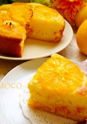簡単ヘルシー爽やかみかんヨーグルトケーキ-レシピのメイン写真