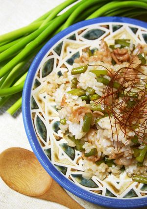 ニンニクの芽たっぷりの♪炒飯-レシピのメイン写真
