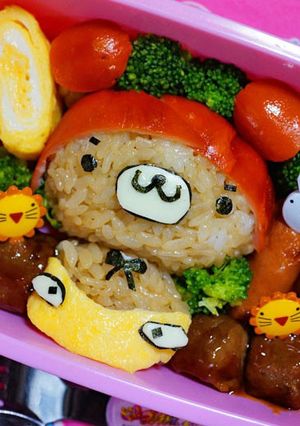 くーまん弁当でふよ〜♪-レシピのメイン写真