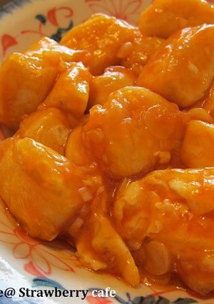 木綿豆腐でヘルシーエビチリ風♪-レシピのメイン写真