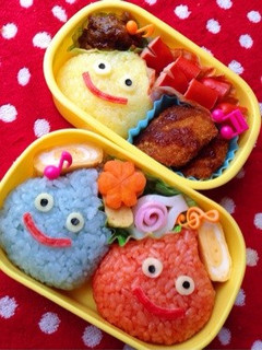 簡単★ドラクエスライムのキャラ弁♡-レシピのメイン写真