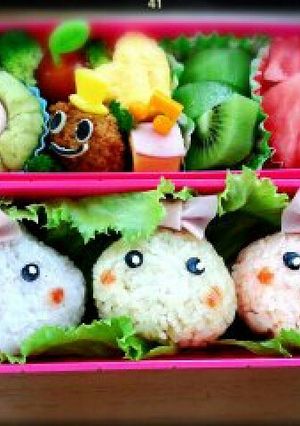 キャラ弁★☆ 簡単 ほっぺちゃん-レシピのメイン写真