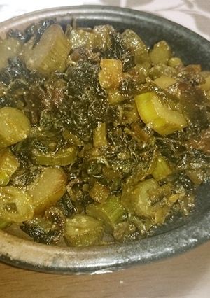 ウド・伸びたウドの味噌炒め煮-レシピのメイン写真