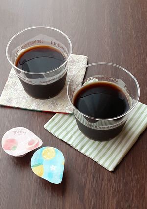 コーヒーゼリー♪-レシピのメイン写真