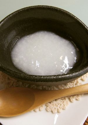ポリ袋でつくる離乳食 10倍がゆ-レシピのメイン写真