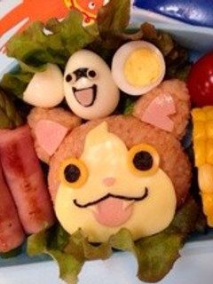 ジバニャン弁当…♩-レシピのメイン写真