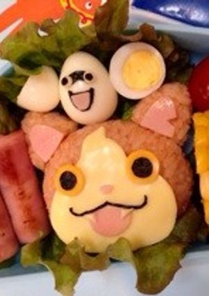 ジバニャン弁当…♩-レシピのメイン写真