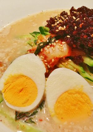 簡単☆胡麻だれ肉味噌冷麺-レシピのメイン写真