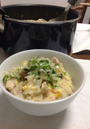 鶏出汁雑炊-レシピのメイン写真