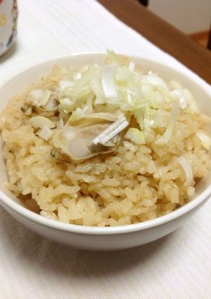 はまぐりの炊き込みご飯-レシピのメイン写真