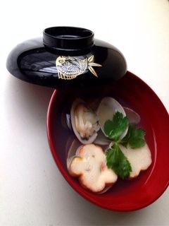 簡単★お食い初めに『あさりのお吸い物』♡-レシピのメイン写真