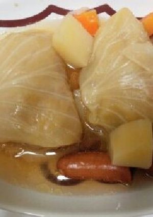 ポトフ風ロールキャベツ-レシピのメイン写真