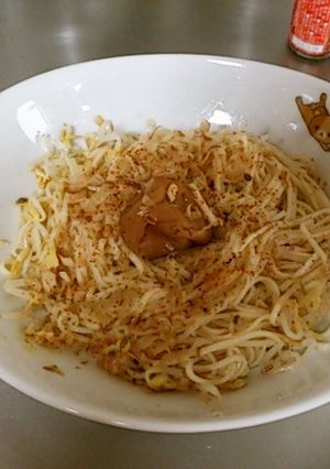梅ともやしの冷麦-レシピのメイン写真