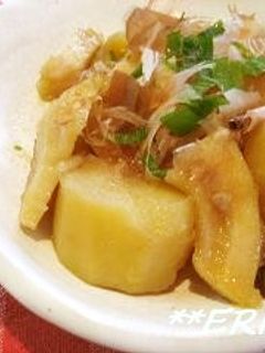 たけのことじゃがいもの煮物~♪♪-レシピのメイン写真