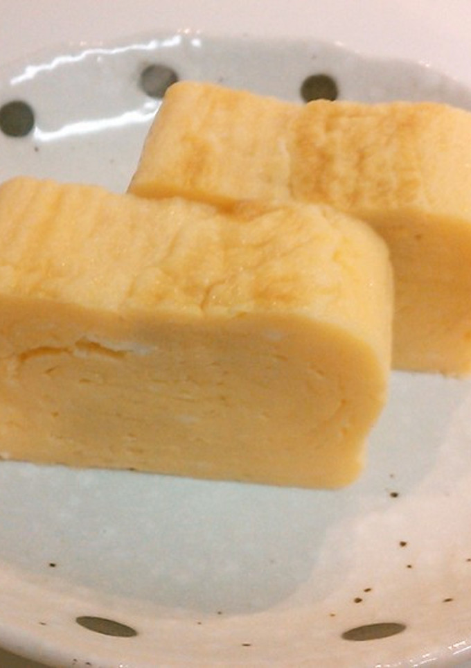 簡単＊ほんのり甘み厚焼き玉子♪-レシピのメイン写真