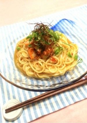 簡単ランチに♪ピリ辛キム玉素麺-レシピのメイン写真