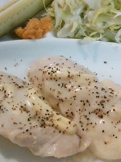 簡単*ダイエットにささみのチーズ焼き♪-レシピのメイン写真