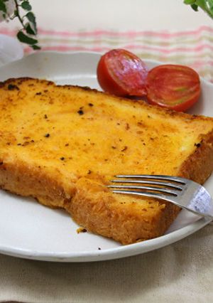 野菜ジュースでヘルシーフレンチトースト-レシピのメイン写真