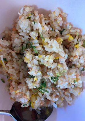 【ご飯】鮭チャーハン-レシピのメイン写真