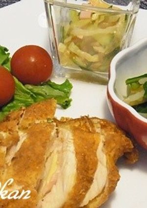 安価で豪華♪ムネ肉クロックムッシュ風カツ-レシピのメイン写真