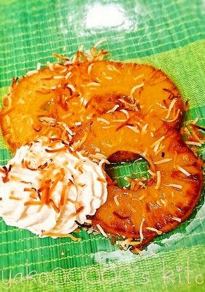 簡単美味♪パイナップルカラメルフランベ-レシピのメイン写真