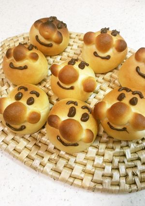 アンパンマンのスナックパン（ＨＢ使用）-レシピのメイン写真
