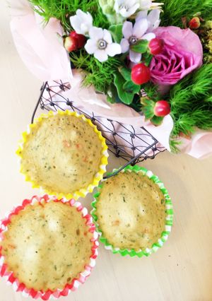 栄養満点!簡単離乳食蒸しパン-レシピのメイン写真